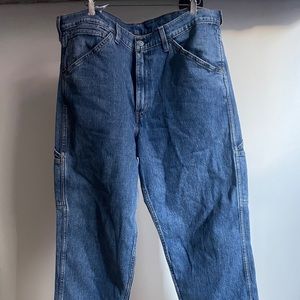 Vintage 38x30 Levi’s workwear carpenter jeans. 38” waist 30” inseam.